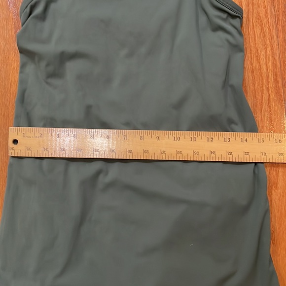 FLX Extra Small Green Activewear Dress with Shorts with Pockets No Pads Stretch - Picture 5 of 15